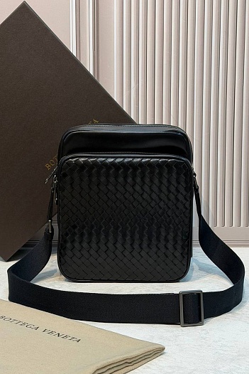 Кожаная сумка Bottega Veneta Intreccio premium 25x22x6 см   