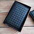 Кожаная обложка на паспорт Bottega Veneta - Black