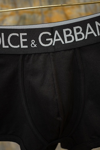 Набор нижнего белья Dolce & Gabbana чёрного цвета   