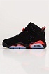 Кроссовки Nike Air Jordan 6 Retro - Black / Infrared
