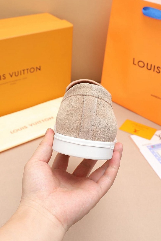 Мужские замшевые лоферы Louis Vuitton Estate