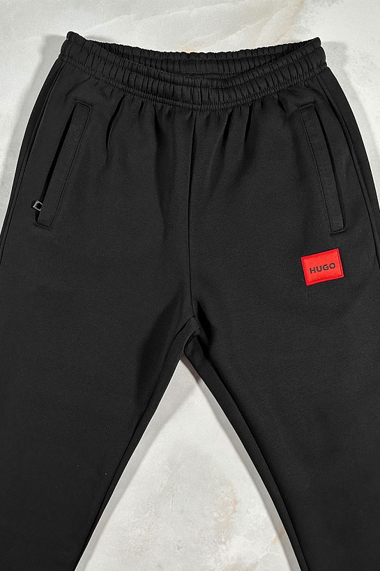 Утеплённые штаны на флисе Hugo Boss - Black