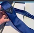 Классический галстук Prada тёмно-синего цвета