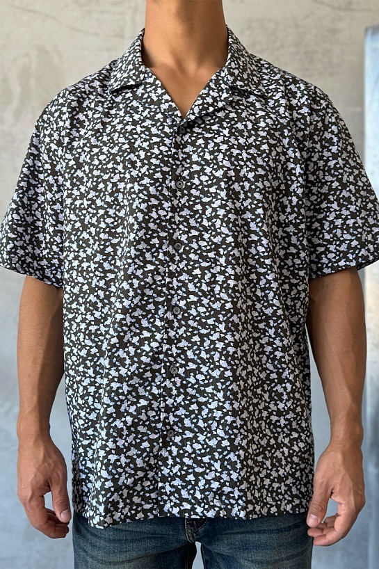 Мужская рубашка Dolce & Gabbana floral-print