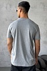 Мужская серая футболка Hugo Boss