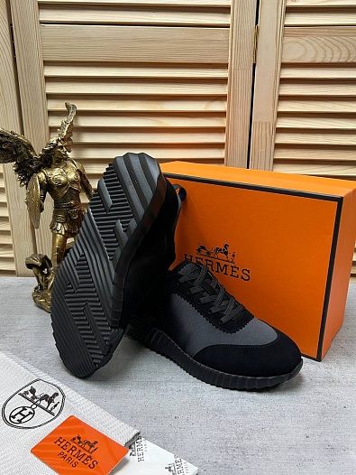 Мужские кроссовки Hermes Bouncing - Black   