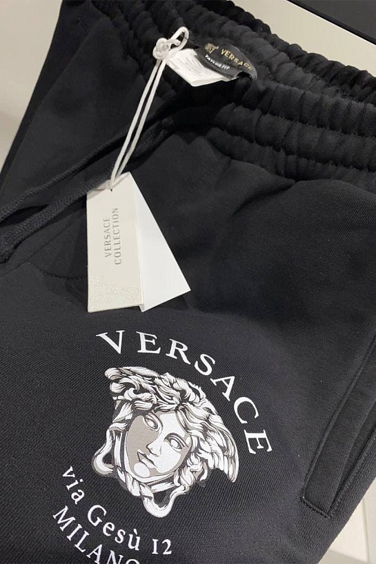 Мужские шорты Versace via Gesu 12 Milano - Black