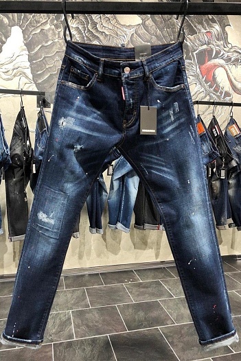 Мужские джинсы Dsquared2 "Paint Splatter"   