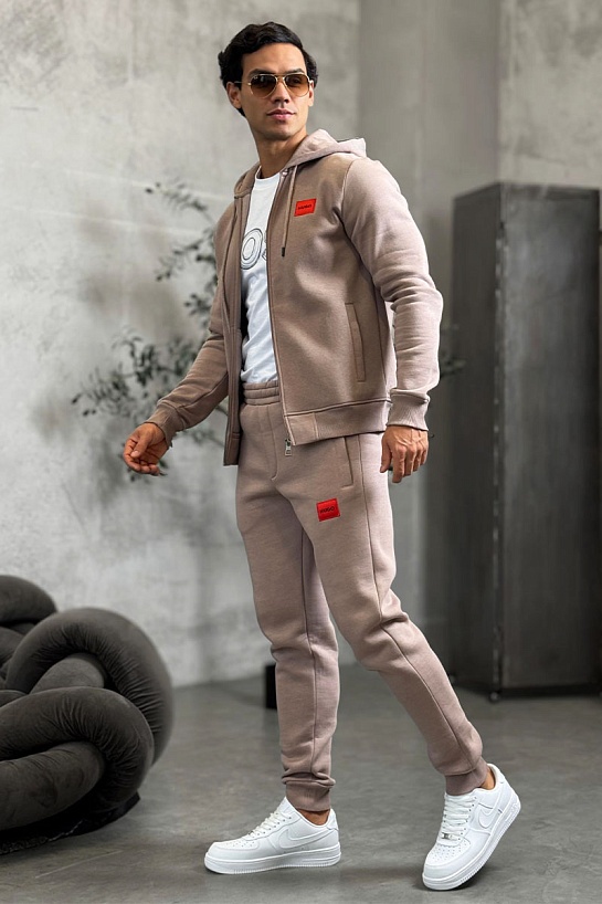 Утеплённые штаны на флисе Hugo Boss