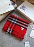 Шарф Burberry two-tone Check premium 168x30 см - Red