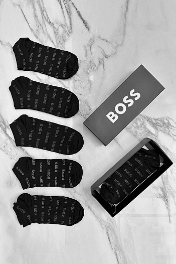 Комплект носков Hugo Boss чёрного цвета   