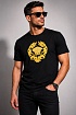 Оверсайз футболка Versace с вышивкой Medusa - Black
