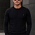 Мужской джемпер Tommy Hilfiger logo-embroidered - Black