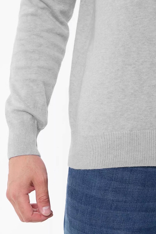 Мужской серый джемпер Emporio Armani