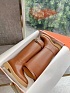 Женские кожаные сапоги Hermes Premium - Brown