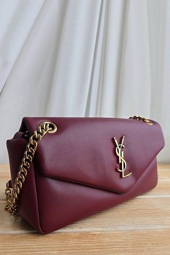 Кожаная сумка Yves Saint Laurent Calypso 24x11 см   