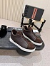 Кроссовки с мехом Ermenegildo Zegna Triple Stitch high-top