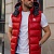 Мужской жилет Moncler logo-patch - Red