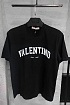 Оверсайз футболка Valentino чёрного цвета