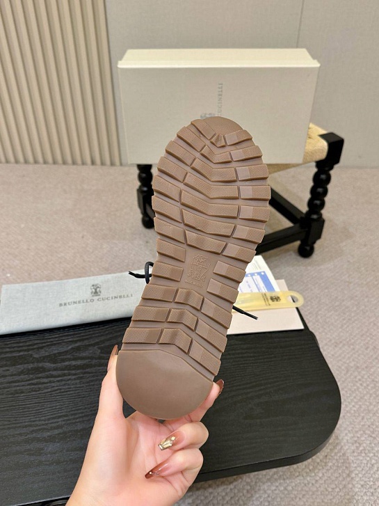 Мужские кроссовки Brunello Cucinelli knitted