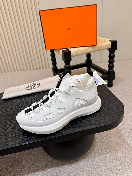Мужские кроссовки Hermes Katana - White