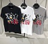 Чёрная мужская футболка Dsquared2 ICON graffiti-print