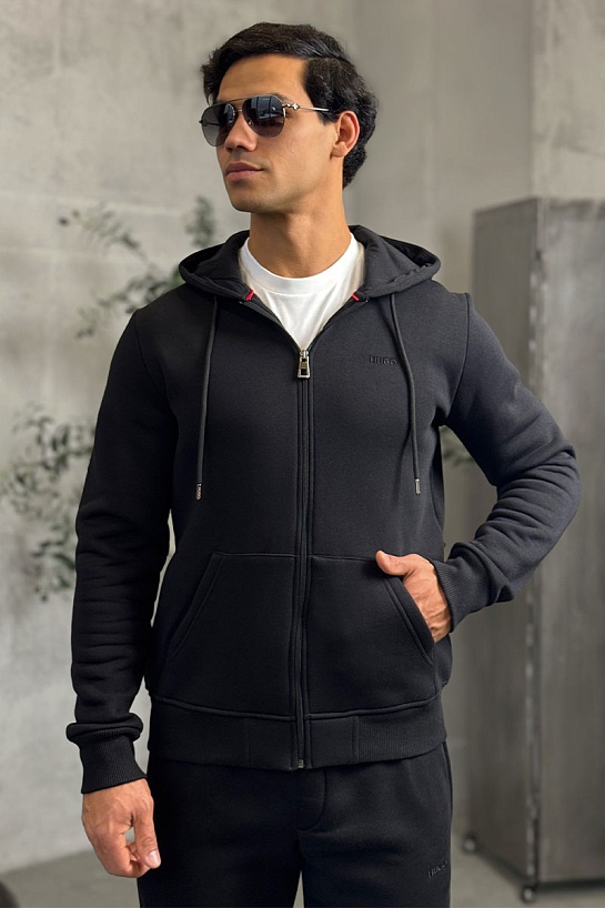 Утеплённая кофта на флисе Hugo Boss