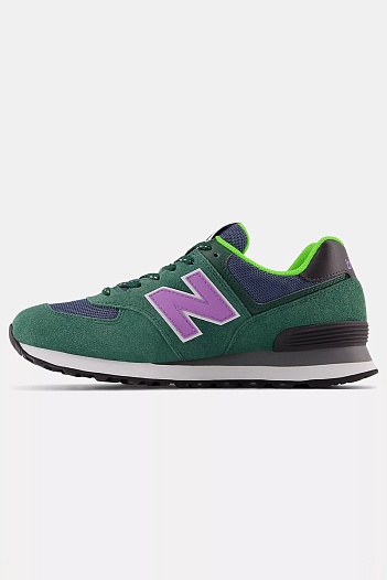 Кроссовки New Balance 574 "Green Purple" original   