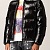 Чёрная куртка с глянцевым эффектом Dsquared2