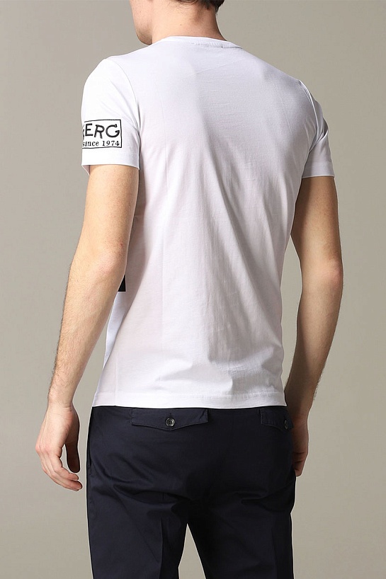 Мужская белая футболка Iceberg x Looney Tunes