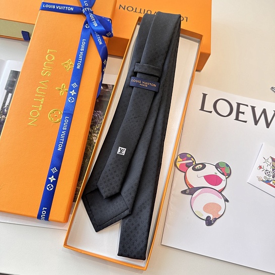 Галстук Louis Vuitton Monogram premium - Black