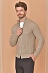 Кашемировый свитер Loro Piana Premium zip-up - Beige