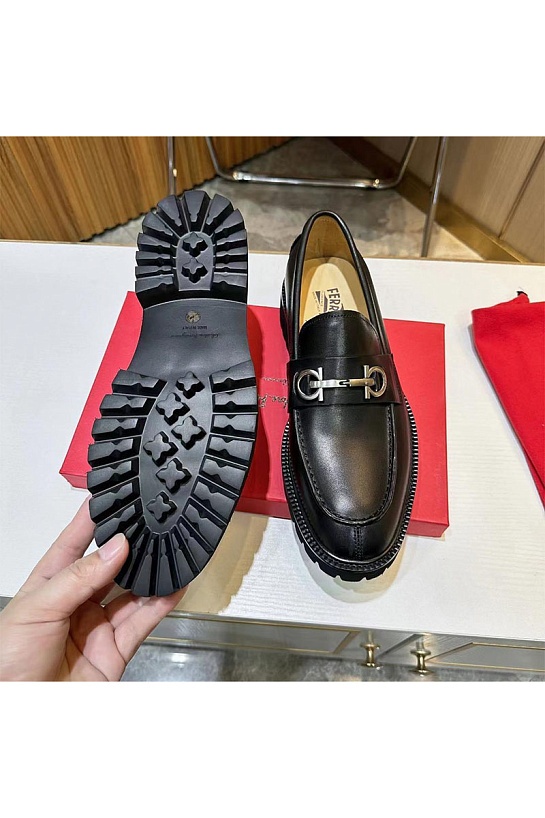 Мужские кожаные лоферы Salvatore Ferragamo