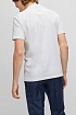 Футболка белого цвета Hugo Boss logo-print