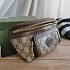 Сумка на пояс Gucci Interlocking G 23x12x2.5 см - Brown