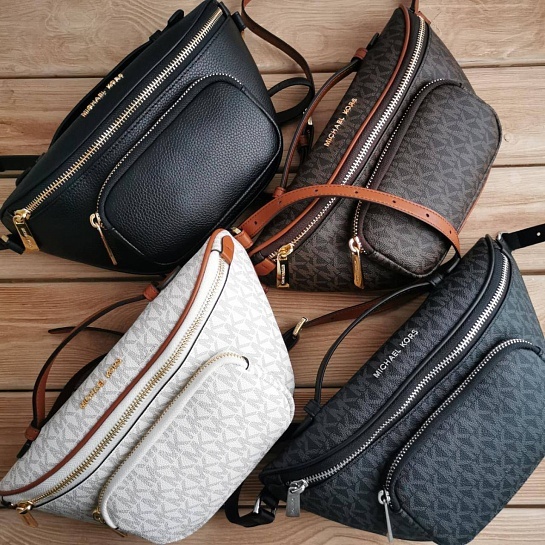 Женская поясная сумка Michael Kors Erin XS Waist Pack 28x15 см (4 расцветки)