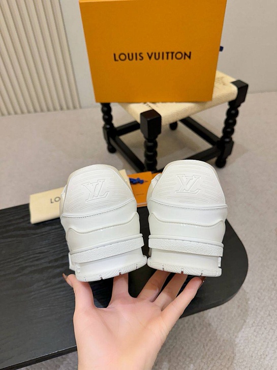 Мужские кроссовки Louis Vuitton Trainer - White