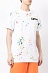 Мужская белая футболка Off-White x Marais Splatter print