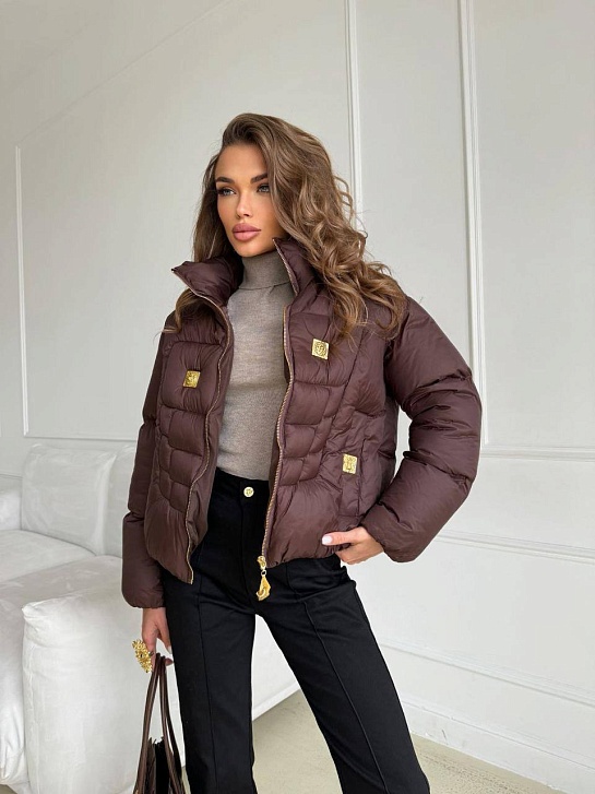 Женская куртка Schiaparelli Premium - Coffee