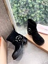 Женские замшевые ботинки MIU MIU Ankle Premium