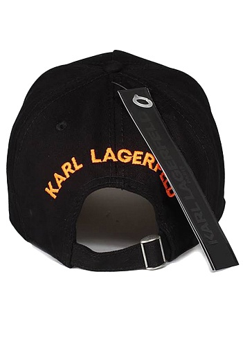 Чёрная бейсболка Karl Lagerfeld   