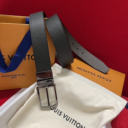 Кожаный ремень Louis Vuitton Taig premium   
