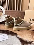 Женские замшевые ботинки UGG Tazz Platform - Brown