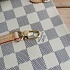 Женская кожаная сумка Louis Vuitton Neverfull MM Damier Azur 33x30 см