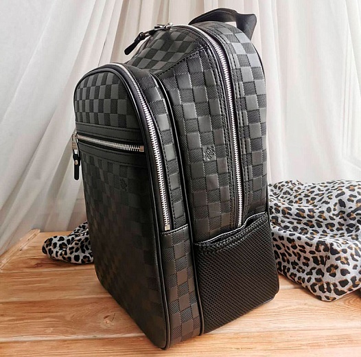 Кожаный рюкзак Louis Vuitton Michael Damier Infini 28x45x18 см   