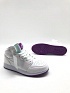 Женские кроссовки Nike Dunk High -  White / Purple