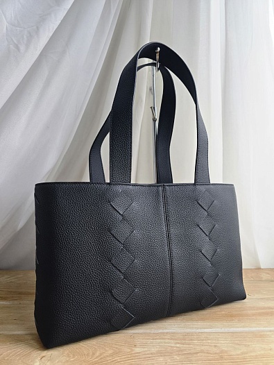 Кожаная сумка Bottega Veneta 38x22 см   