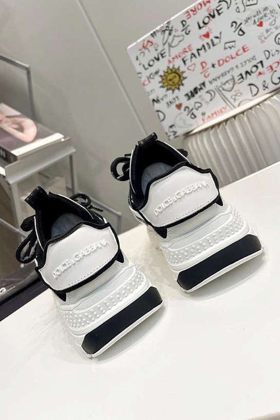 Комбинированные кроссовки Dolce & Gabbana Space - White / Black