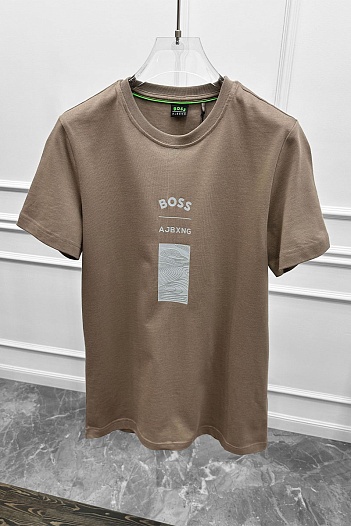 Бежевая футболка Hugo Boss x AJBXNG   