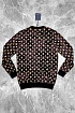 Мужская кофта коричневого цвета Louis Vuitton monogram all-over
